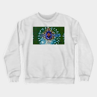 Zodi-Egg Ox with background v1 Crewneck Sweatshirt